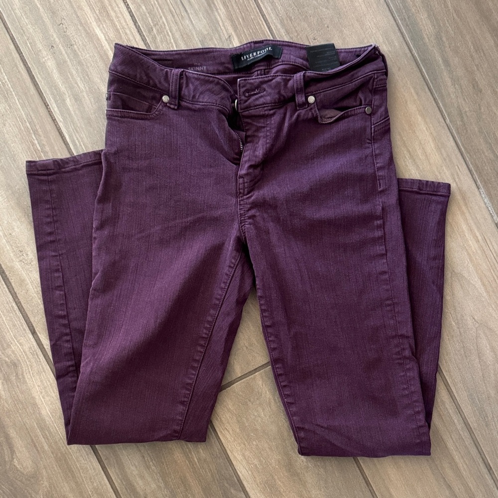 Liverpool Jeans Company Deep Purple Denim